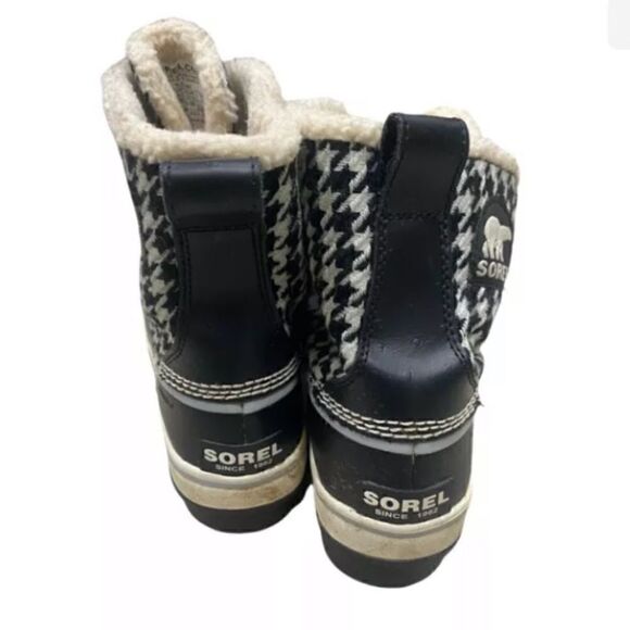 Sorel Waterproof Tivoli Black Womens Winter Boots NL1631-639 Size US 6 - Picture 2 of 5